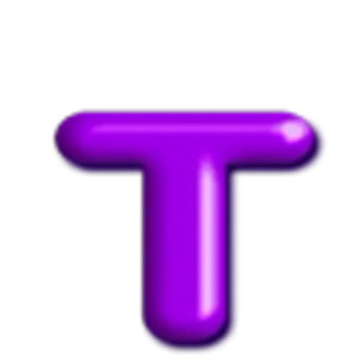 🔠 Эмодзи «Purple font» для Telegram