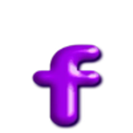 🔡 Эмодзи «Purple font» для Telegram