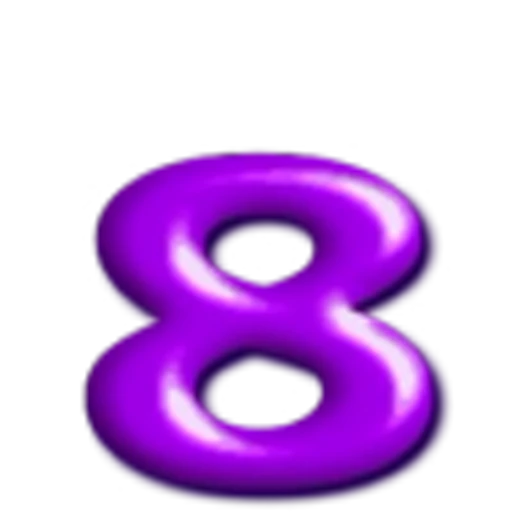 8️⃣ Эмодзи «Purple font» для Telegram