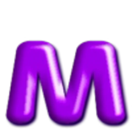 🔠 Эмодзи «Purple font» для Telegram
