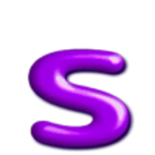 🔠 Эмодзи «Purple font» для Telegram