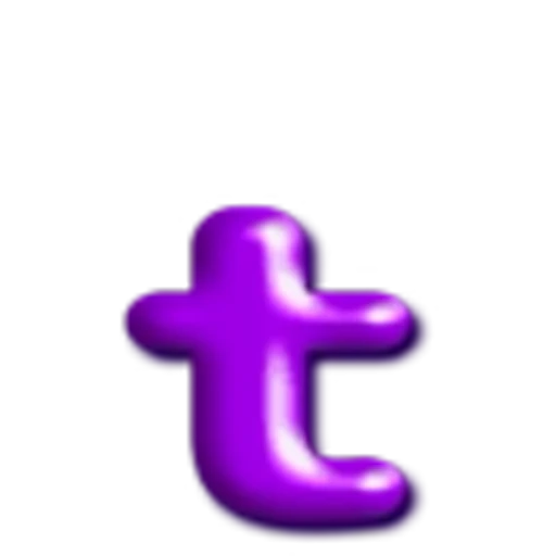 🔡 Эмодзи «Purple font» для Telegram