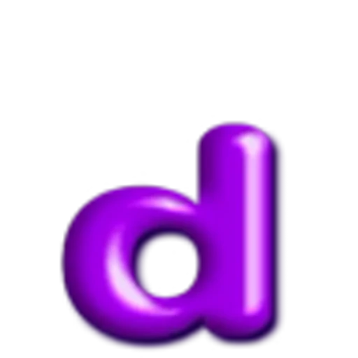 🔡 Эмодзи «Purple font» для Telegram
