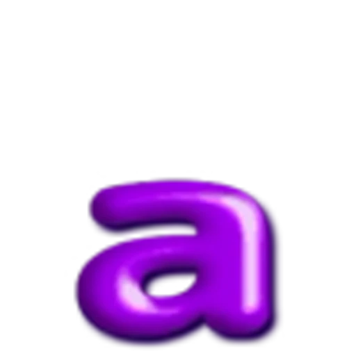 🔡 Эмодзи «Purple font» для Telegram