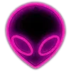 Стикер 55 Purpleblack