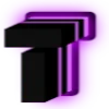 💜 Эмодзи «Purple neon font» для Telegram