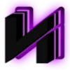 💜 Эмодзи «Purple neon font» для Telegram