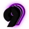 💜 Эмодзи «Purple neon font» для Telegram