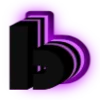 💜 Эмодзи «Purple neon font» для Telegram