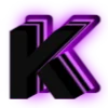 💜 Эмодзи «Purple neon font» для Telegram