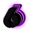 💜 Эмодзи «Purple neon font» для Telegram