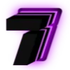 💜 Эмодзи «Purple neon font» для Telegram