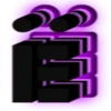 💜 Эмодзи «Purple neon font» для Telegram