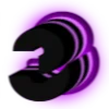 💜 Эмодзи «Purple neon font» для Telegram
