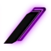 💜 Эмодзи «Purple neon font» для Telegram