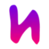 💜 Эмодзи «Фиолетовые буквы с градиентом» для Telegram