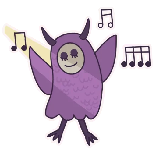 😙 Стикер «Purple» для Telegram