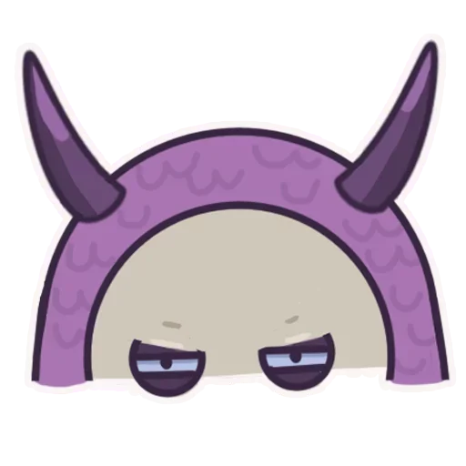 😗 Стикер «Purple» для Telegram