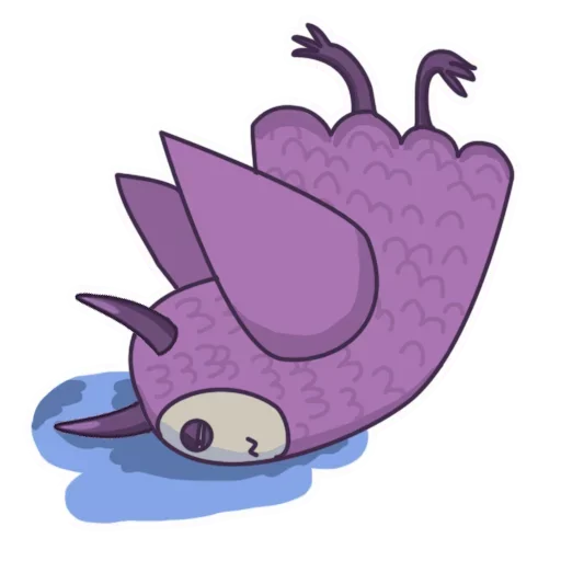 😚 Стикер «Purple» для Telegram