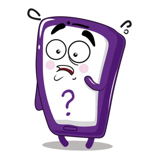 😯 Стикер «Purple Mood» для Telegram