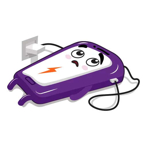 ⚡️ Стикер «Purple Mood» для Telegram