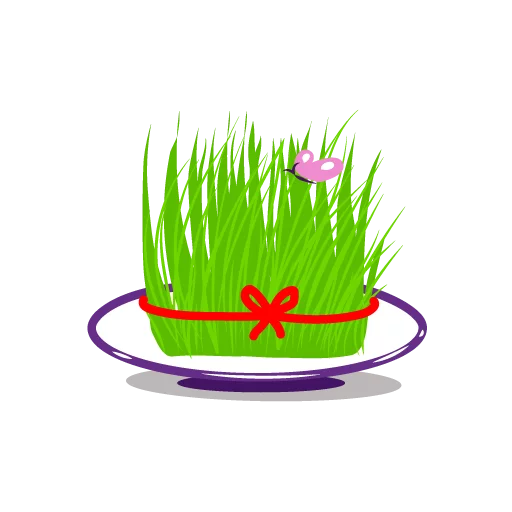 🍽 Стикер «Purple Mood» для Telegram
