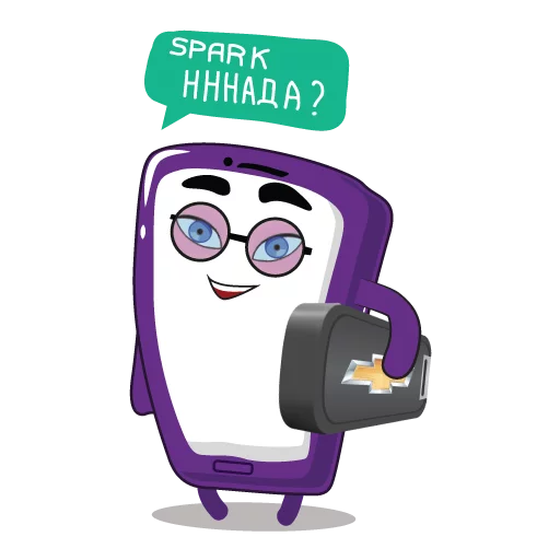 🚘 Стикер «Purple Mood» для Telegram