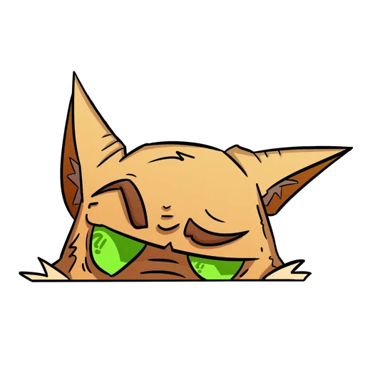 👀 Стикер «Cat Beard» для Telegram