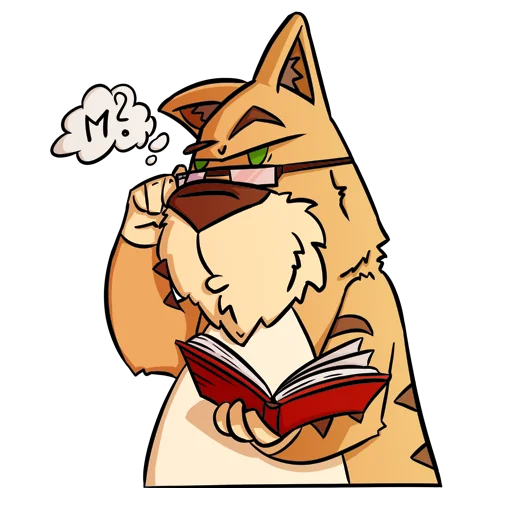 🤨 Стикер «Cat Beard» для Telegram