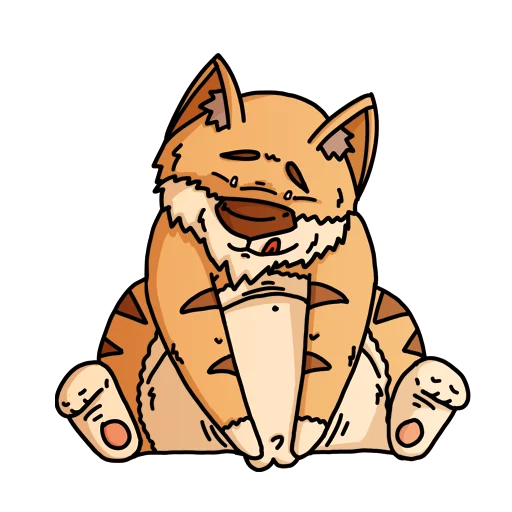 🎮 Стикер «Cat Beard» для Telegram