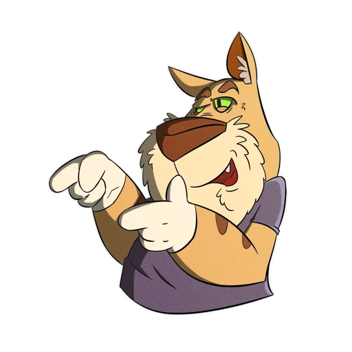 😏 Стикер «Cat Beard» для Telegram