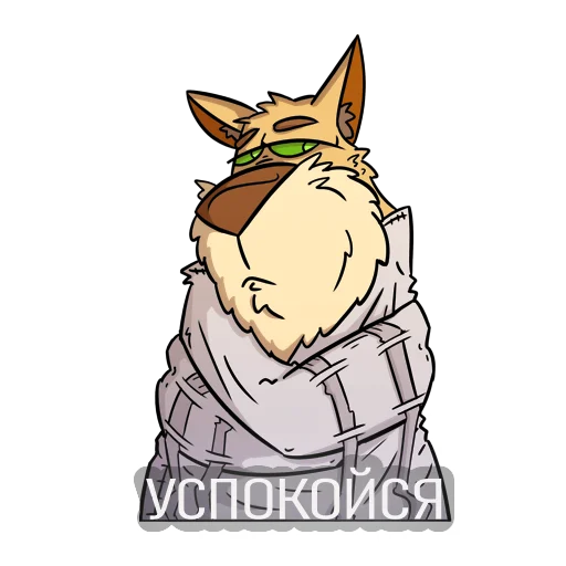 🖐 Стикер «Cat Beard» для Telegram