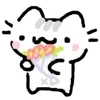 💐 Эмодзи «cat basil» для Telegram