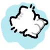😭 Эмодзи «cat basil» для Telegram