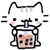 🧋 Эмодзи «cat basil» для Telegram