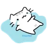 😭 Эмодзи «cat basil» для Telegram