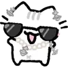 😎 Эмодзи «cat basil» для Telegram