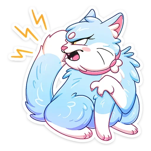 😡 Стикер «Замурчательная парочка» для Telegram