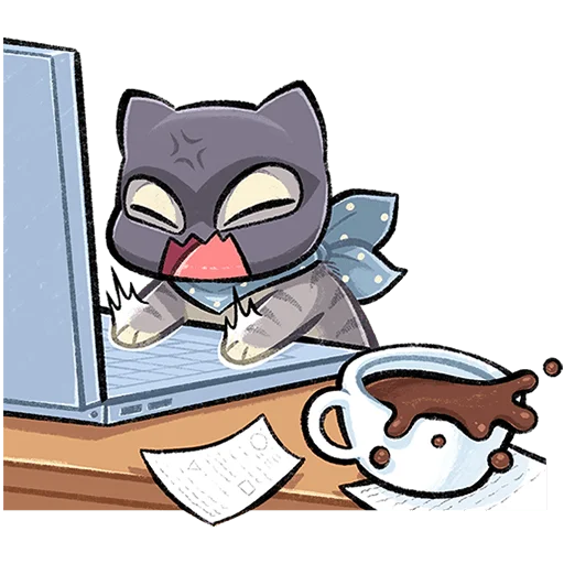 👨‍💻 Стикер «Ворри Без Текста» для Telegram
