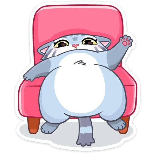 🤤 Стикер «Набор поставляет как стиль к набору Манул Ур» для Telegram