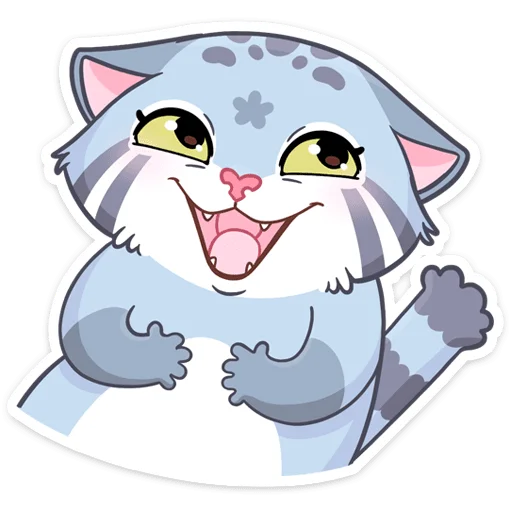 😀 Стикер «Набор поставляет как стиль к набору Манул Ур» для Telegram