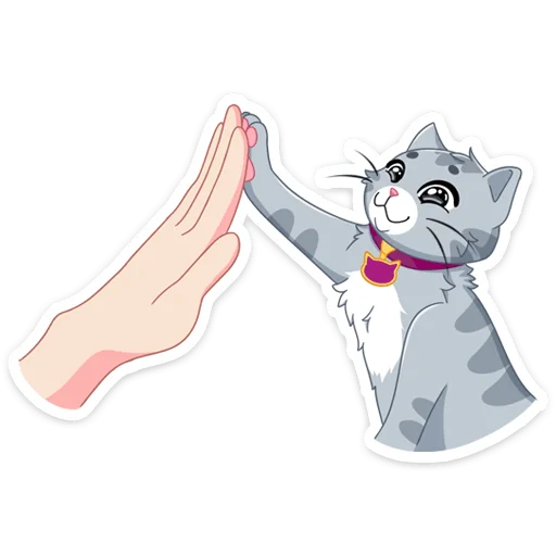 🖐 Стикер «Замурррчательная сказка» для Telegram