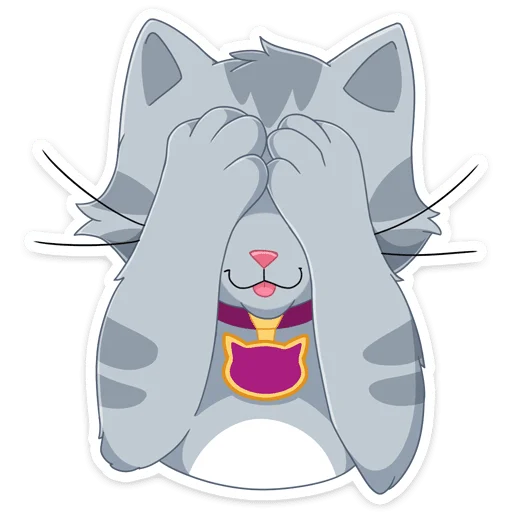 🙈 Стикер «Замурррчательная сказка» для Telegram