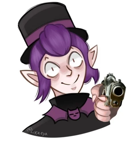 🕸️ Стикер «mortis» для Telegram