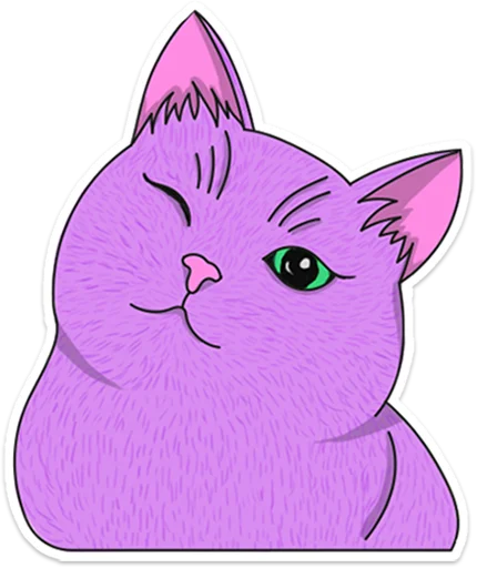 😉 Стикер «purrr» для Telegram