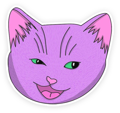 😏 Стикер «purrr» для Telegram
