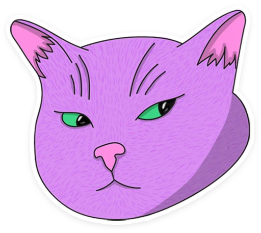 😑 Стикер «purrr» для Telegram