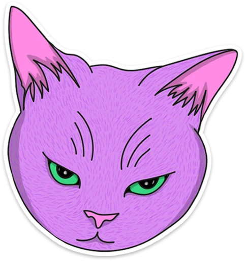 😠 Стикер «purrr» для Telegram