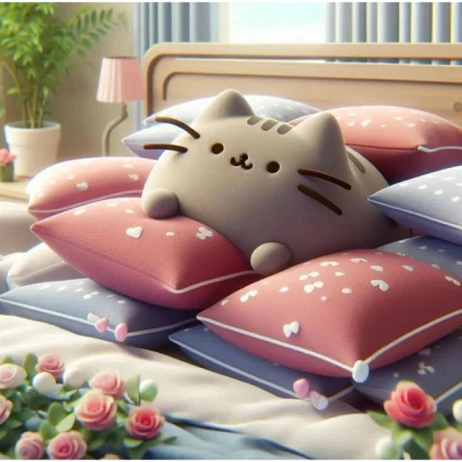 🛏 Стикер «AI Pusheen» для Telegram