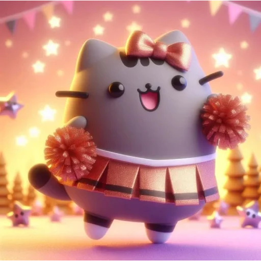 🎀 Стикер «AI Pusheen» для Telegram